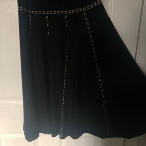 Torrid plus size Black & Gold dress